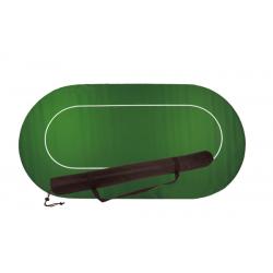 Poker cloth with rubber back - Green